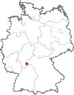 Karte Hausen bei Aschaffenburg